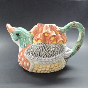 Vtg 1990's Goose Duck WCL 32oz Tea Pot/Pitcher Hand-painted Nursery No Lid *SEE